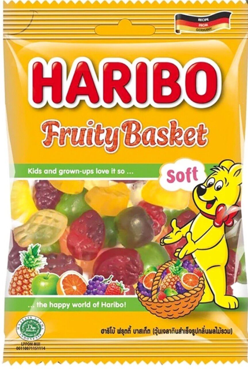 Kẹo dẻo Haribo Worms 80g