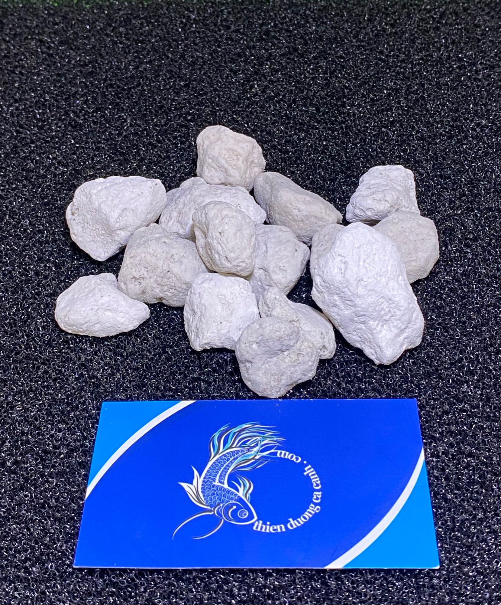 Đá Lông Vũ Vật Liệu Lọc Hồ Cá - 1Kg