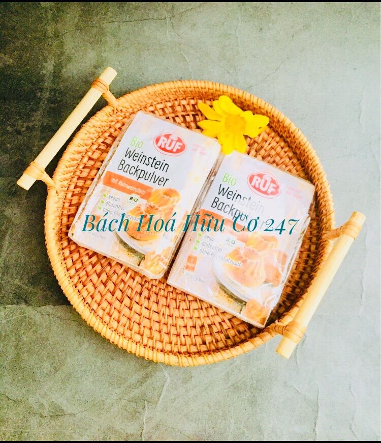Bột nở hữu cơ bio ruf 20g - đức