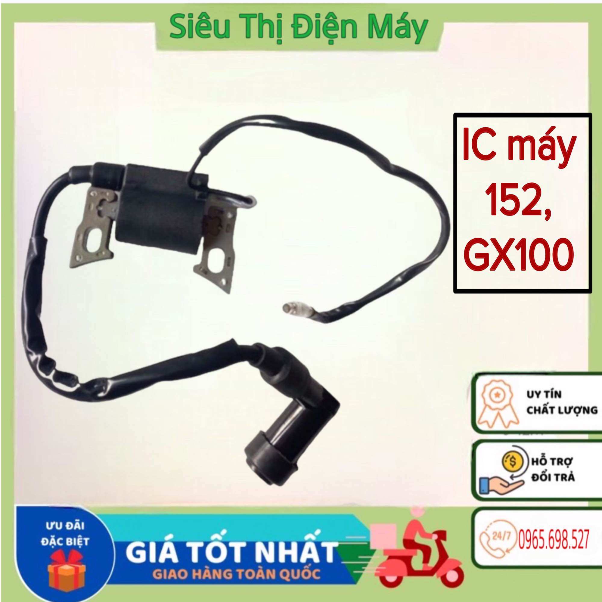 Cuộn Dây Đánh Lửa - Mobin IC Đánh Lửa Máy HONDA GX100 - 152F