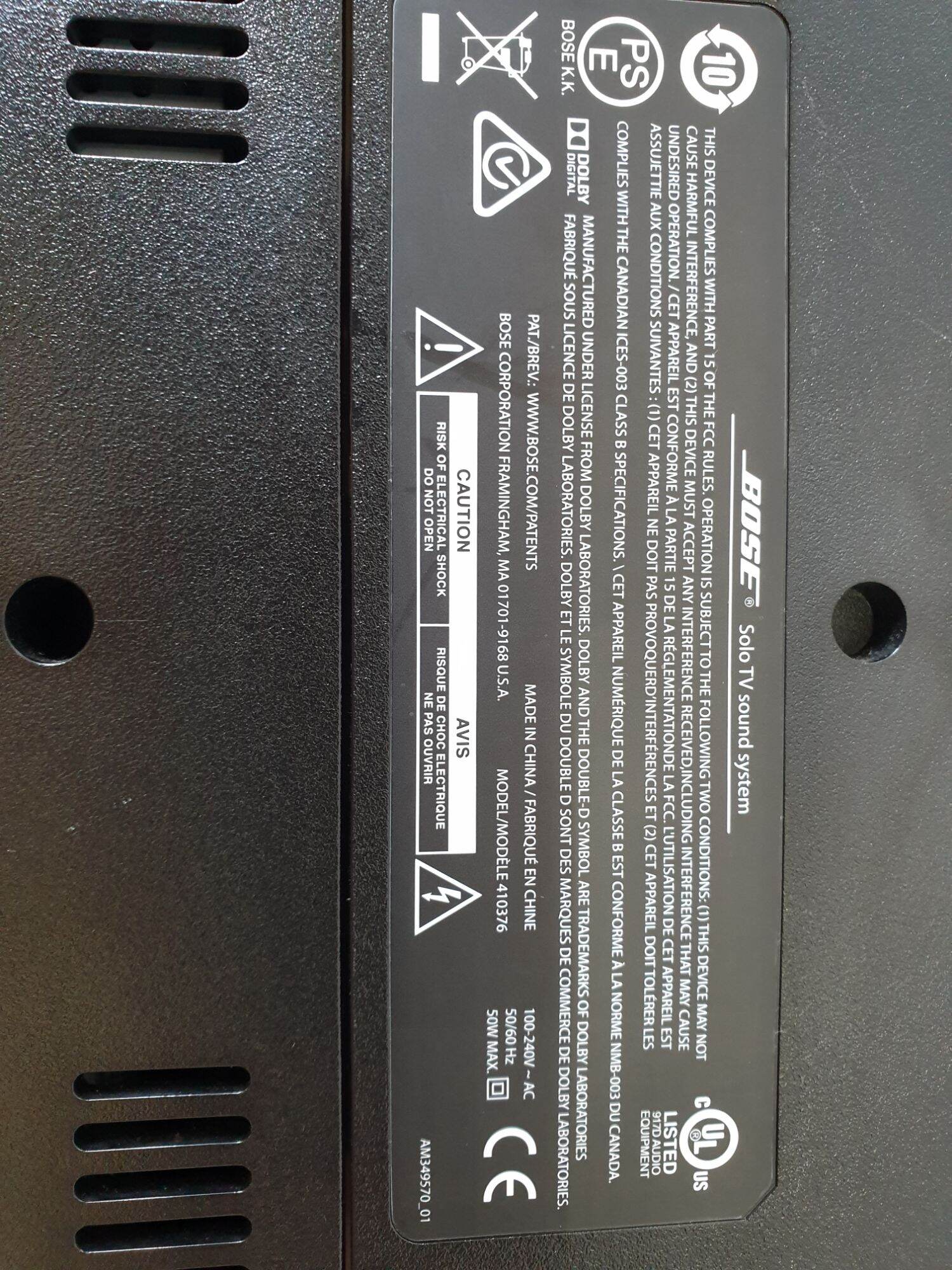 Loa Bose SoLo TV Sound System
