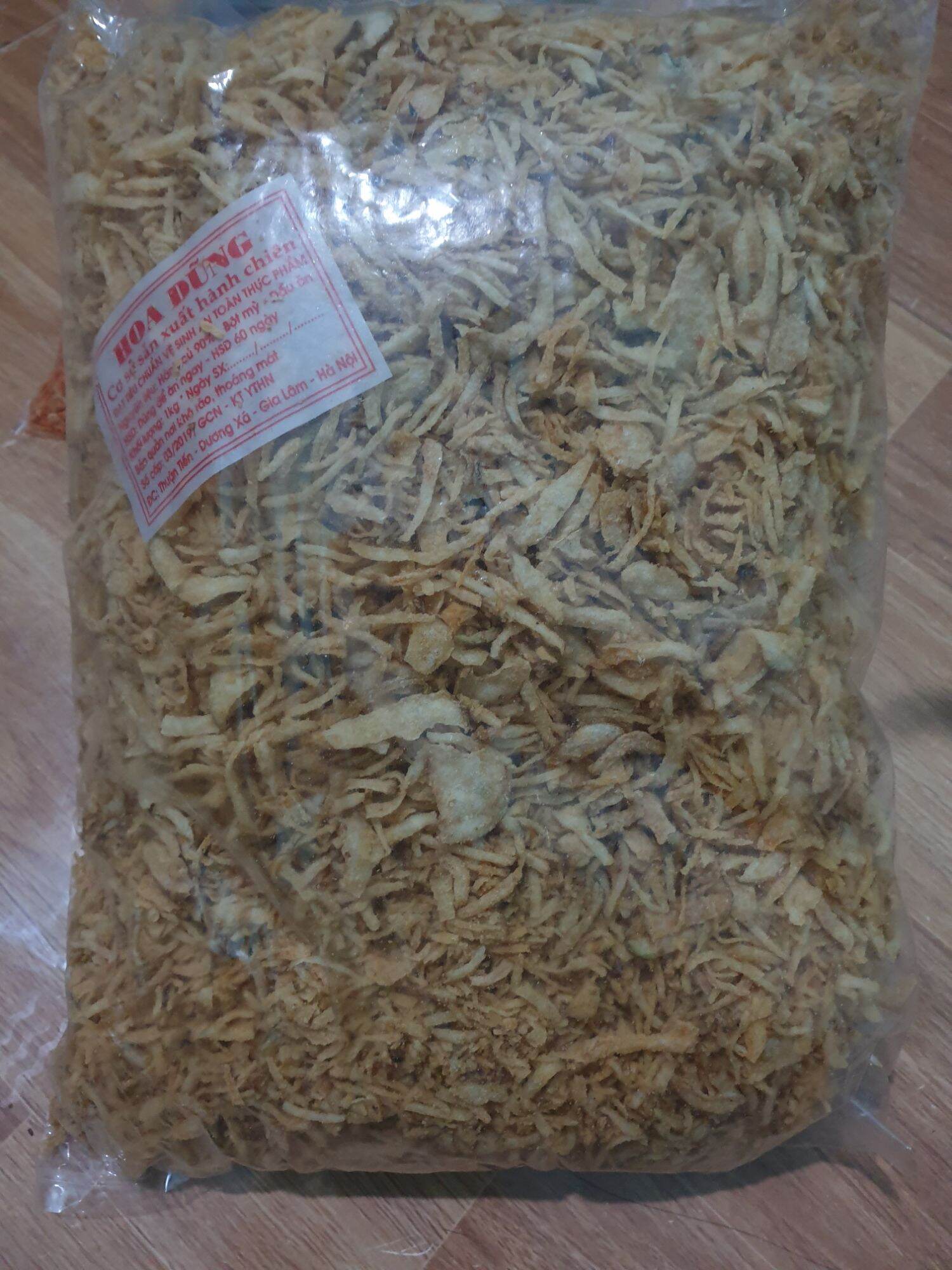 [ 500gr ] Hành phi sấy thơm giòn trộn bánh tráng
