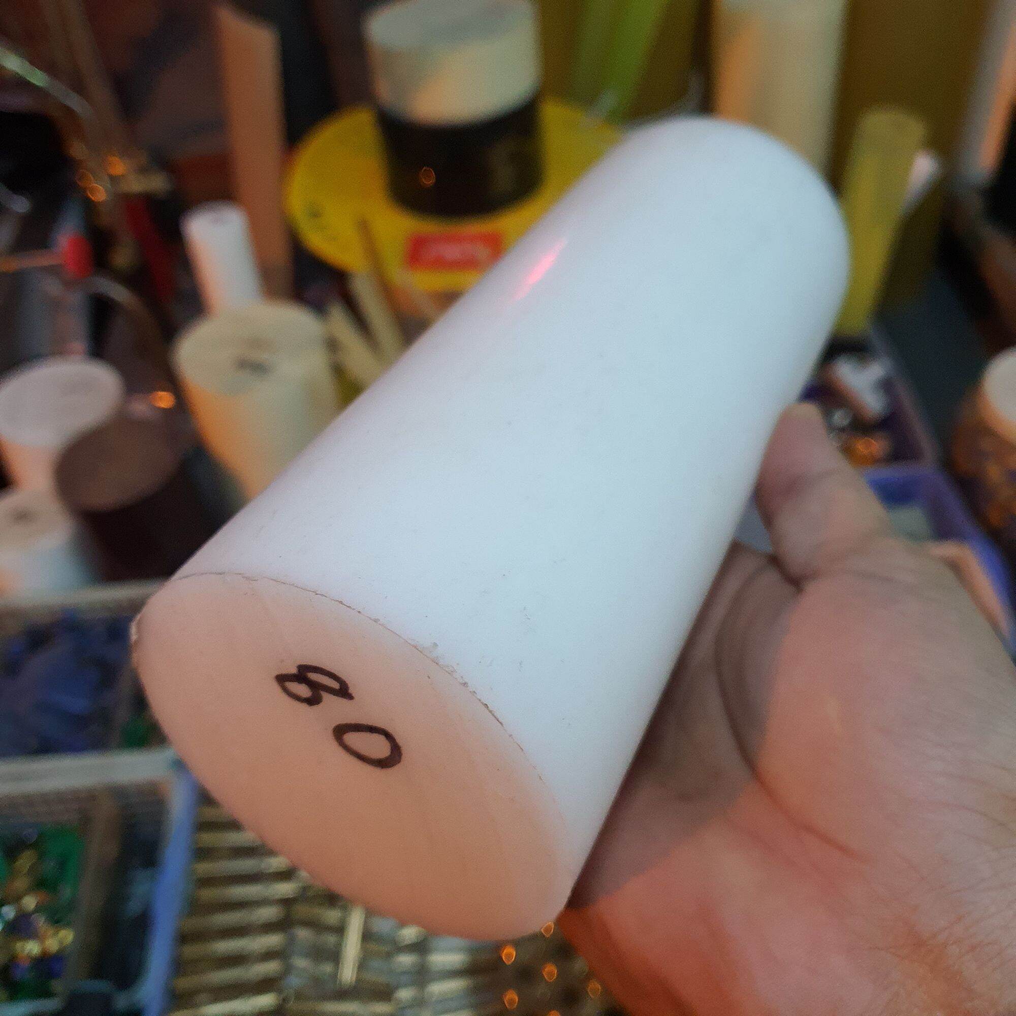 Nhựa POM 80*200mm (đường kính 80mm, dài 200mm)