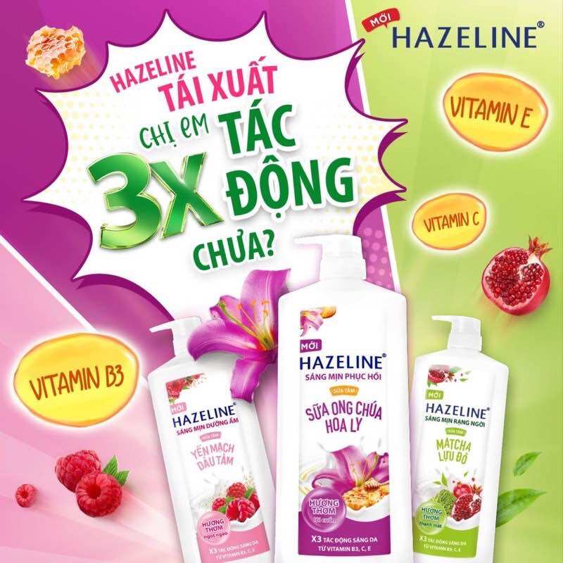 Sữa Tắm Hazeline 1kg
