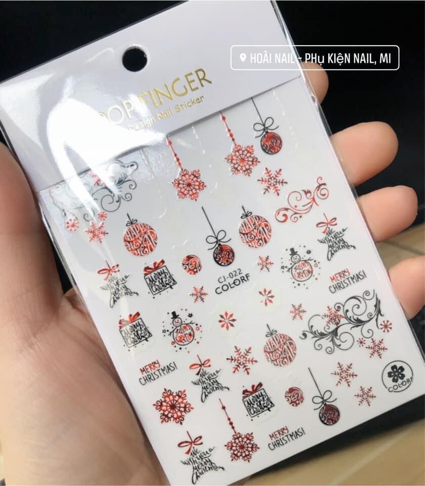 Sticker noel mẫu mới ( giao mẫu ngẫu nhiên hoặc ib gửi mẫu cho shop)