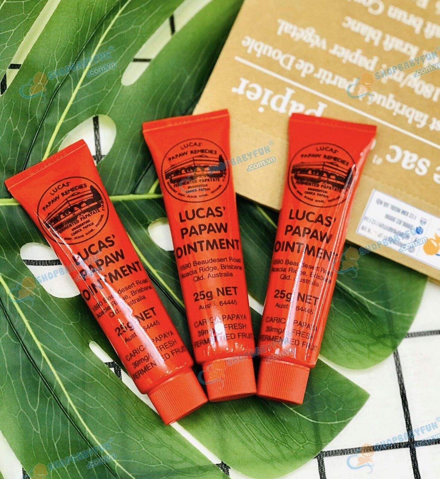 Kem đu đủ đa năng Lucas’ Papaw Ointment 25gr