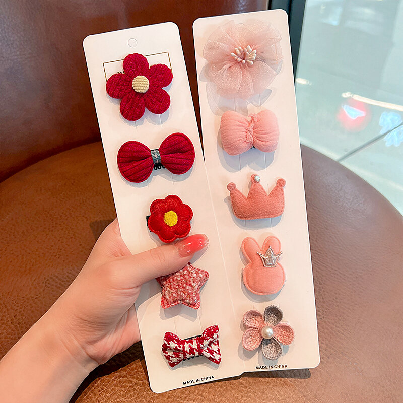 Kẹp tóc trẻ em phụ kiện tóc kẹp tóc trẻ sơ sinh kẹp tóc em bé nữ không làm tổn thương tóc đáng yêu siêu dễ thương kẹp tóc em bé mồ hôi