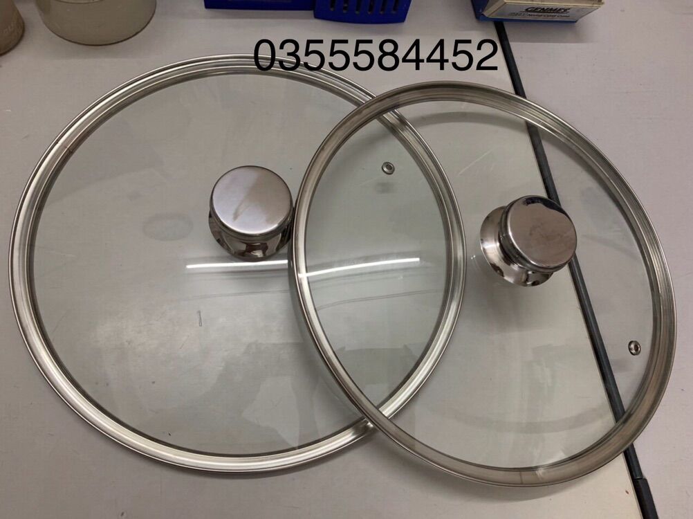 Nắp kính cường lực, xoong, nồi , chảo việtcook