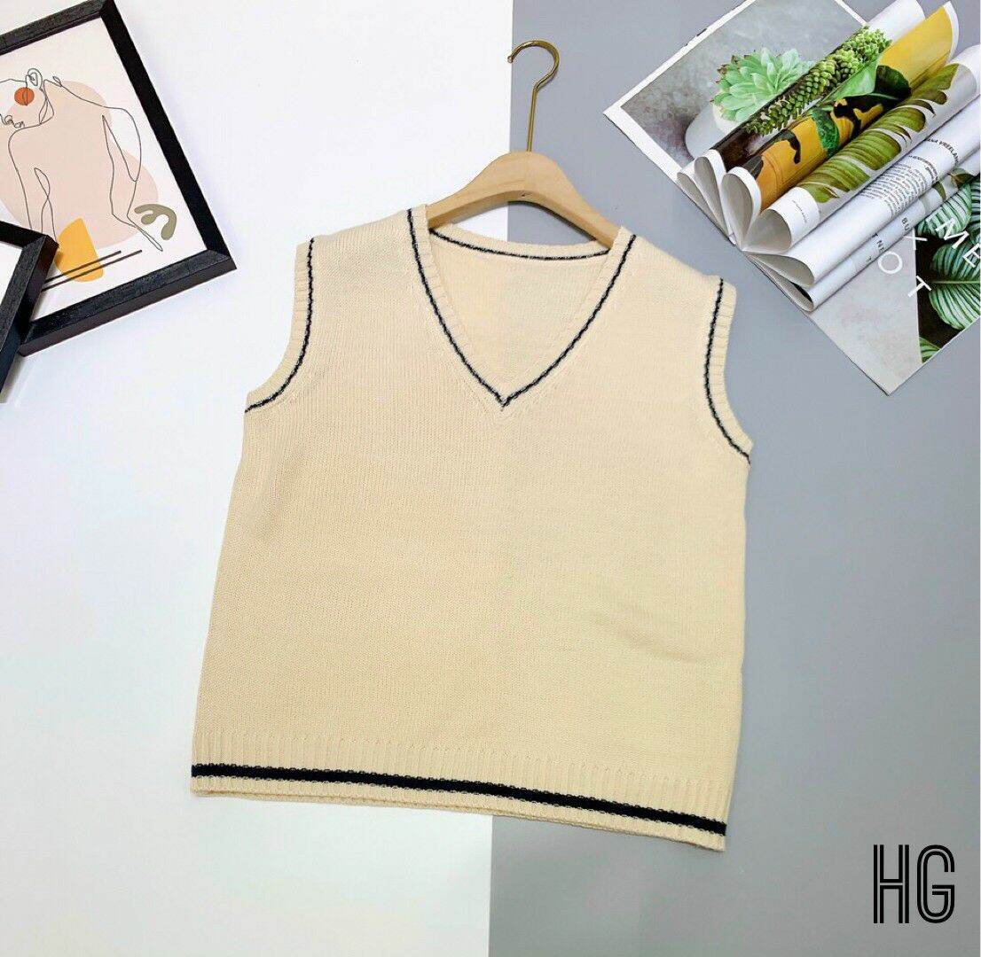 Áo len gile nữ thời trang ( không kèm áo trong )