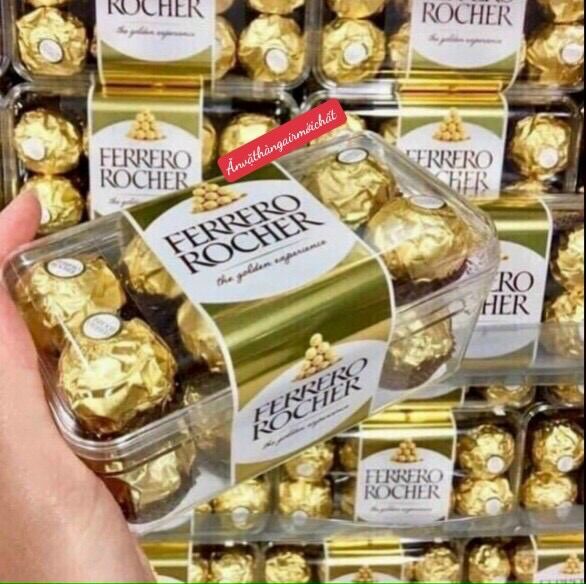 [DATE MỚI 01/2025]Socola Ferrero Rocher Đức Loại 16 viên - 15 viên 3 Màu