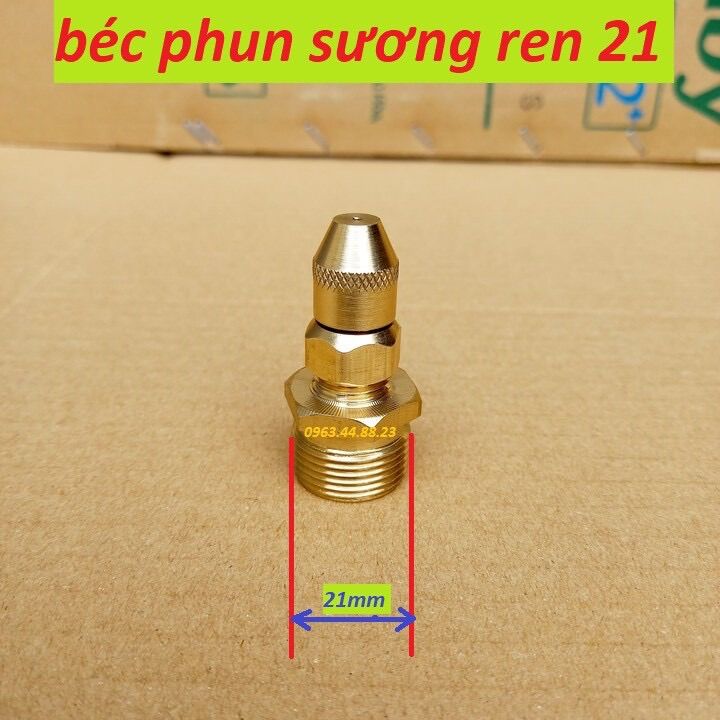 Bec phun sương Đồng chân ren 21