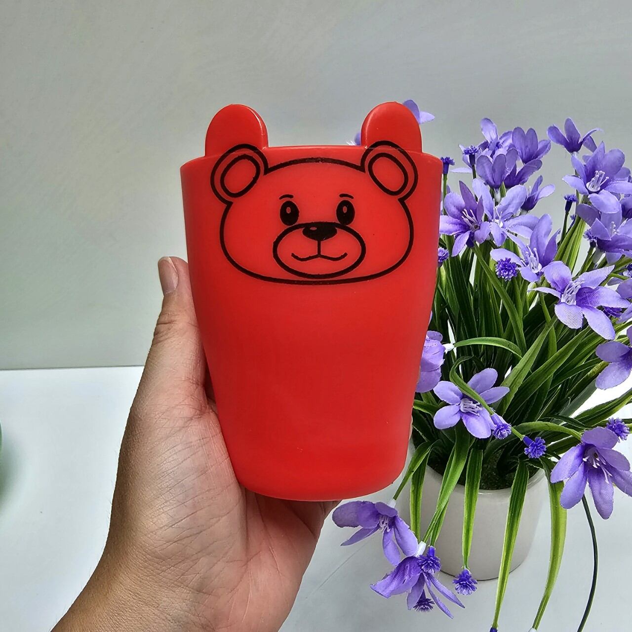bộ chén ly muỗng ăn dặm cho bé ( màu ngẩu nhiên)
