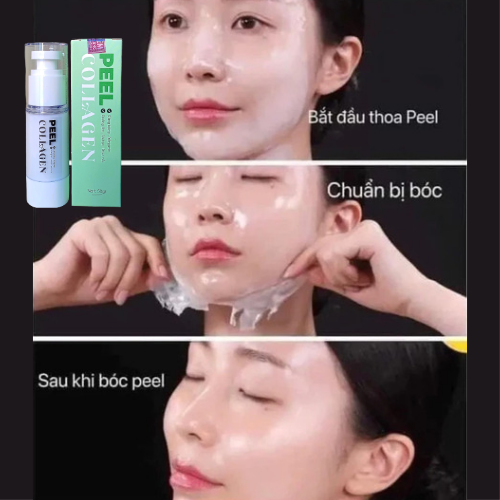 COMBO KEM BONG DA BODY VÀ PEEL COLLAGEN MẶT