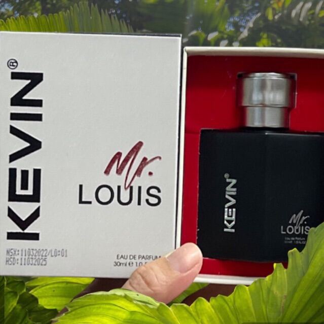 Perfume Spray Kevin Platinum Perfume Metal Parfum Kevin Black