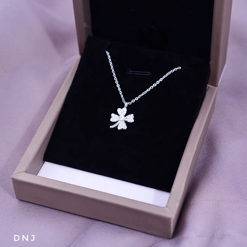 Dây chuyền bạc nữ cỏ 4 lá 🍀 may mắn
