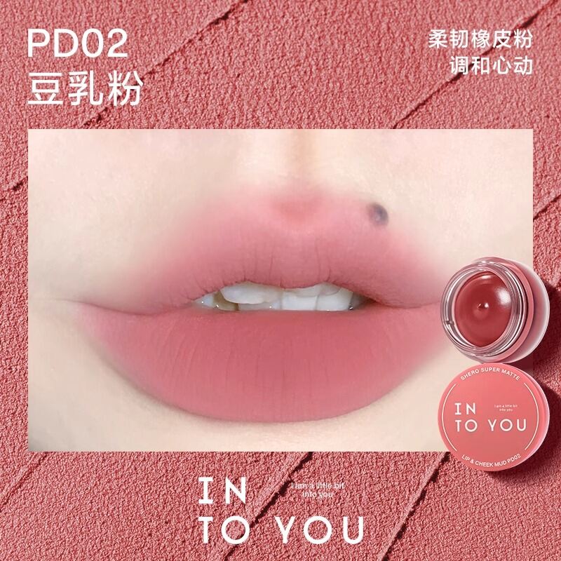 Son Môi into YOU 342 Lip Glaze Em05 Matte 12 Foggy Pd02 Collaborative Velvet Lip Mud Son Môi Dạng Bộ
