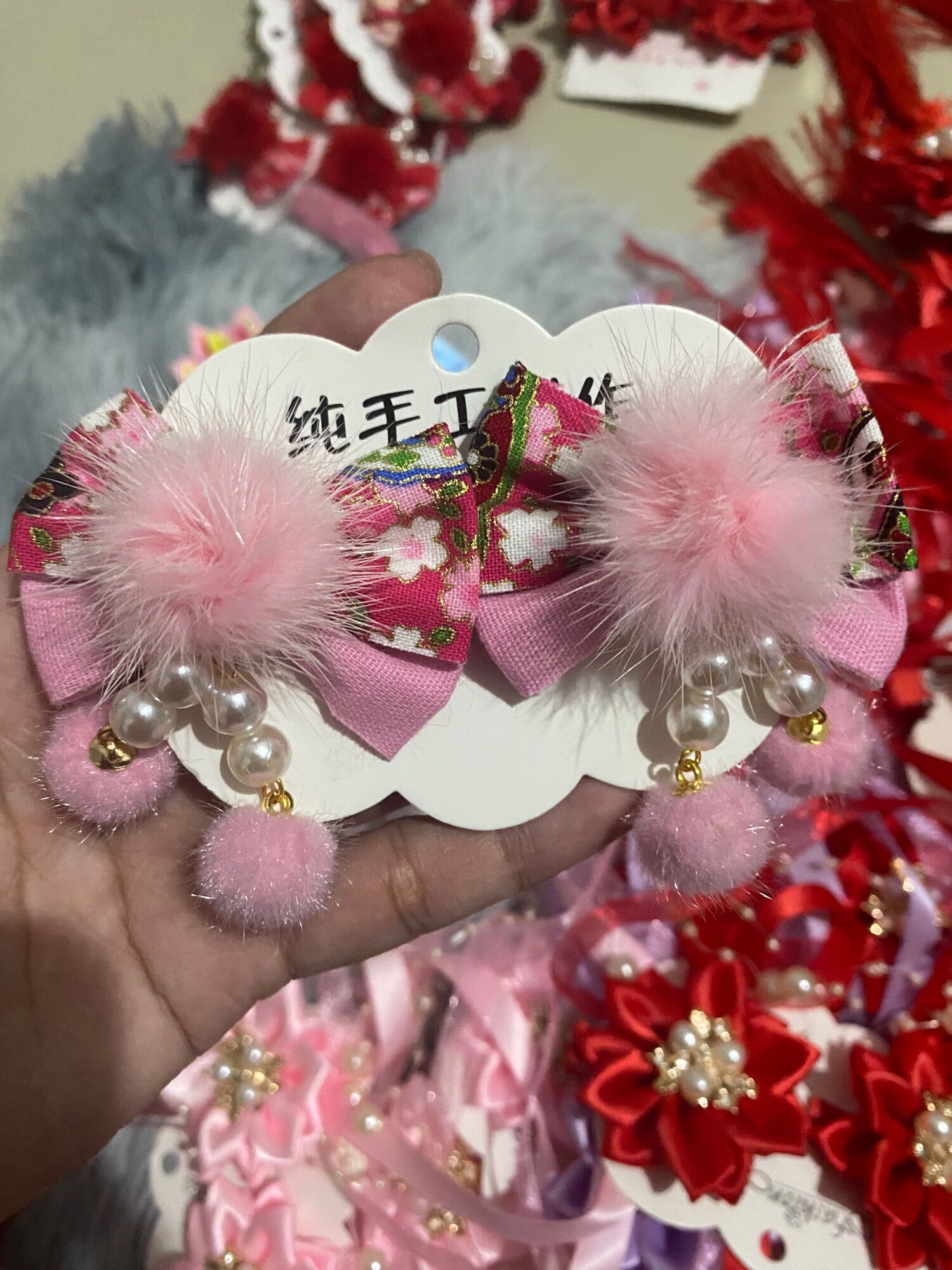 Gói 10 set kẹp tóc xinh cho bé