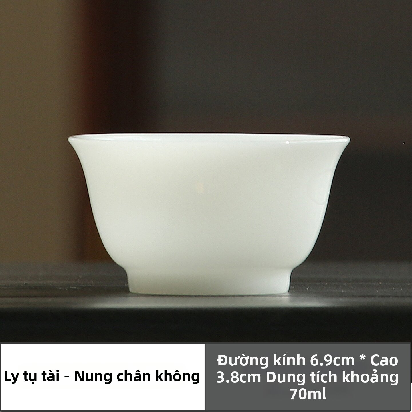 High-Grade Porcelain Tea Cup - 6