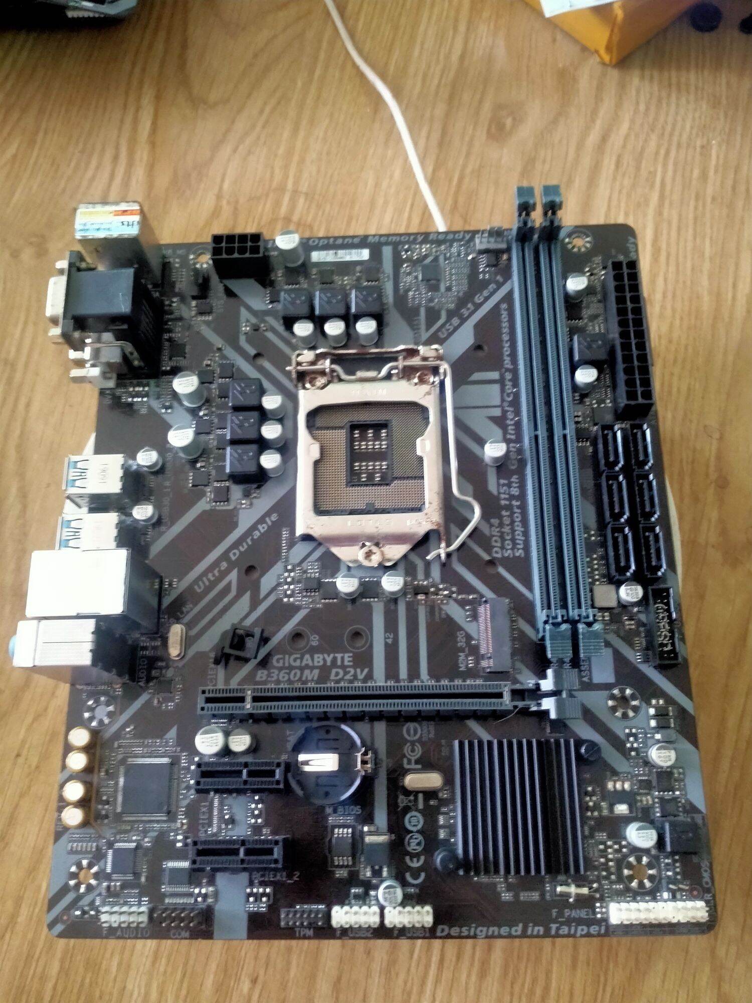 mainboard gigabyte b360 M và b365 (2khe) kèm fe zin và còi