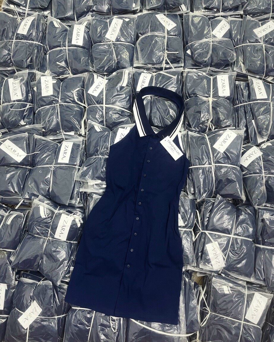 VÁY CỔ YẾM ZARA