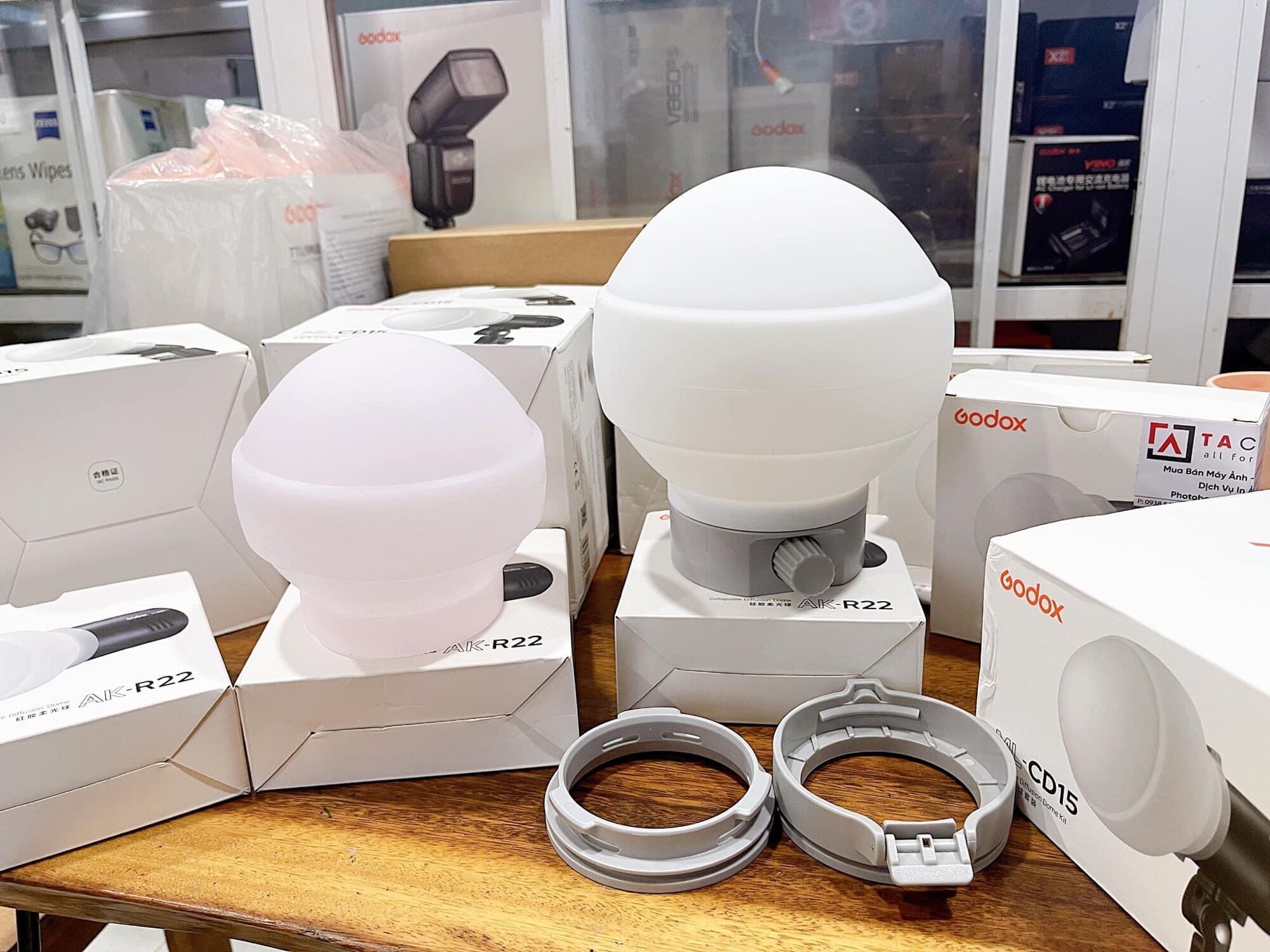 Tản Sáng Godox ML-CD15 Diffuser Dome