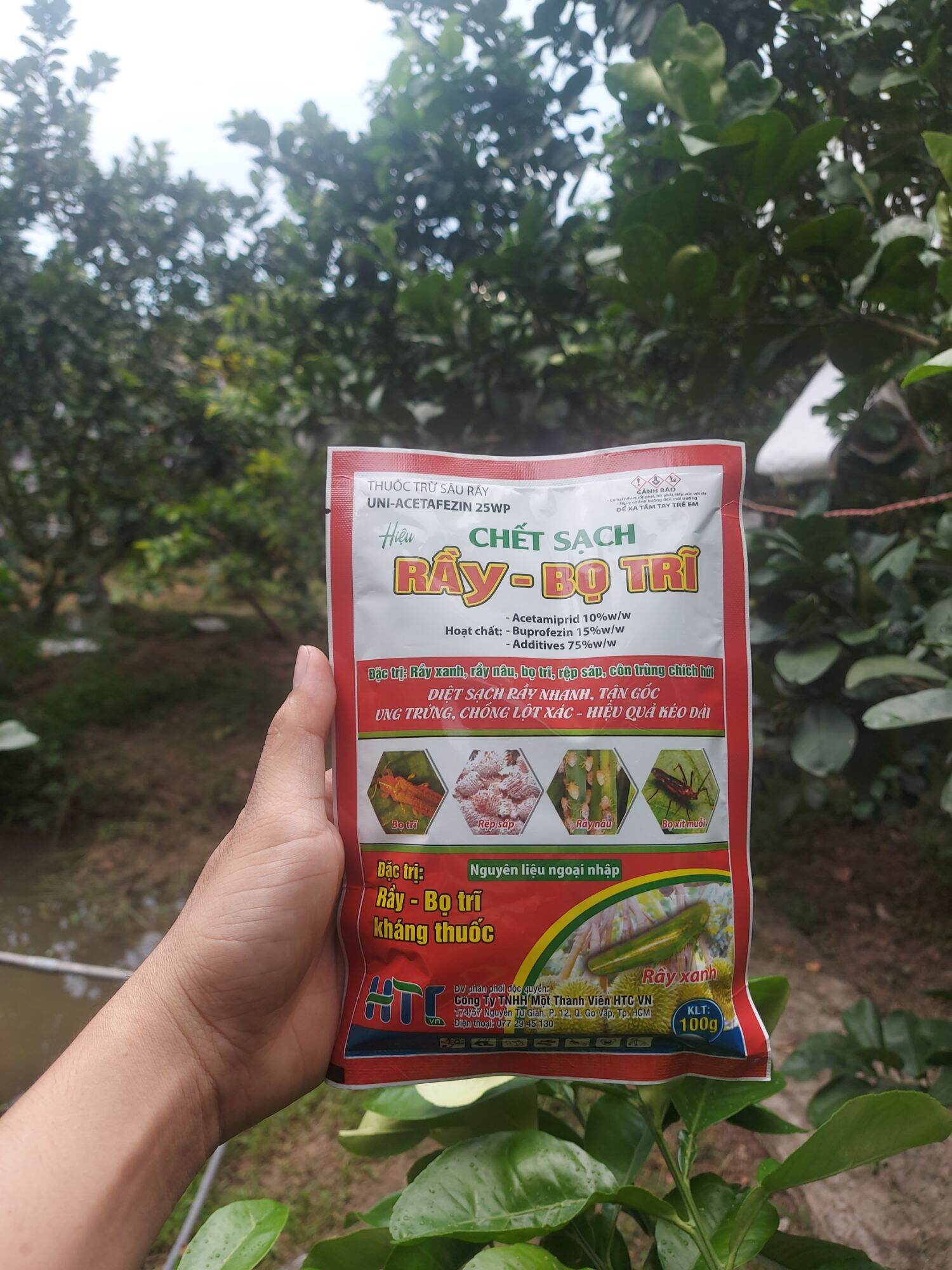 Thuốc trừ rầy chết sạch rầy- bọ trĩ- 100g