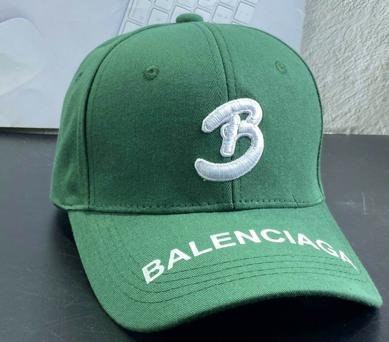 Nón kaki Thêu BALENCIAGA