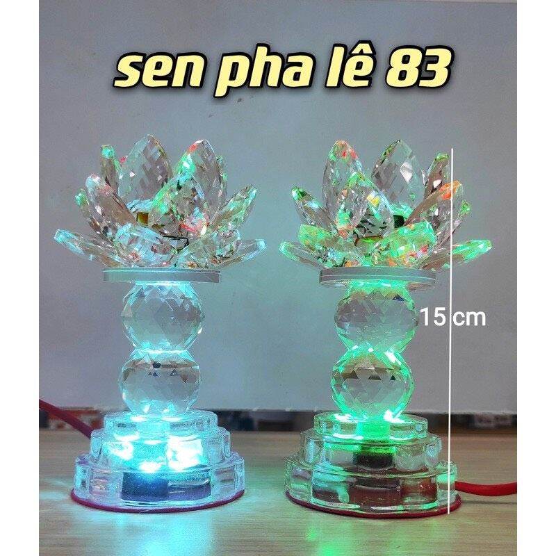 Đèn Hoa Sen Pha Lê (1 Cặp) nhiều mẫu.