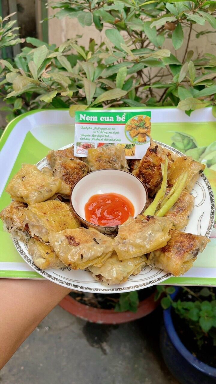 (sốc) 1 khay Nem cua bể Hải Phòng (hoả tốc 2h tphcm)