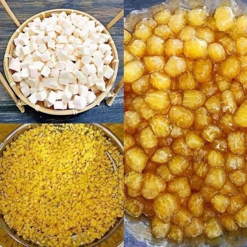 Cùi bưởi sấy khô