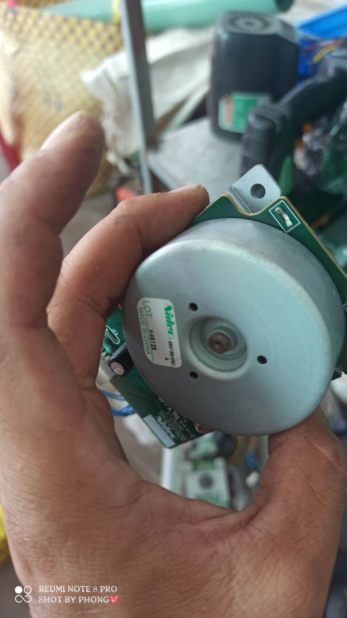 motor không chổi than nidec