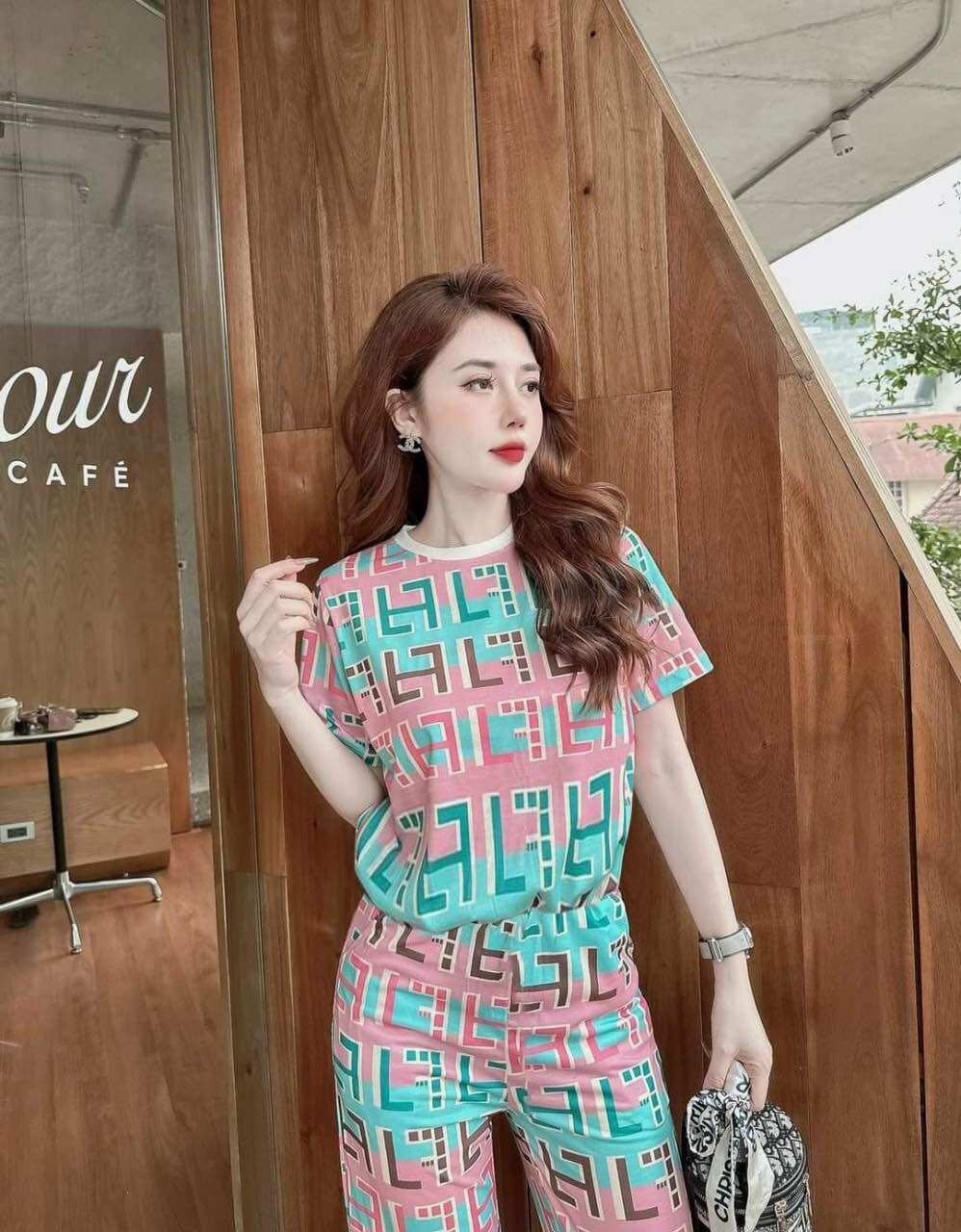 SÉT BỘ DÀI QUẦN ỐNG RỘNG FF