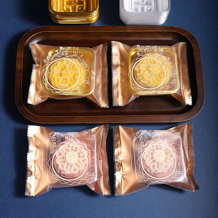 Túi đựng bánh trung thu 50g/75/125g tròn 100c