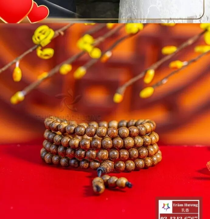 chuỗi tràng 108 hạt loại 8mm