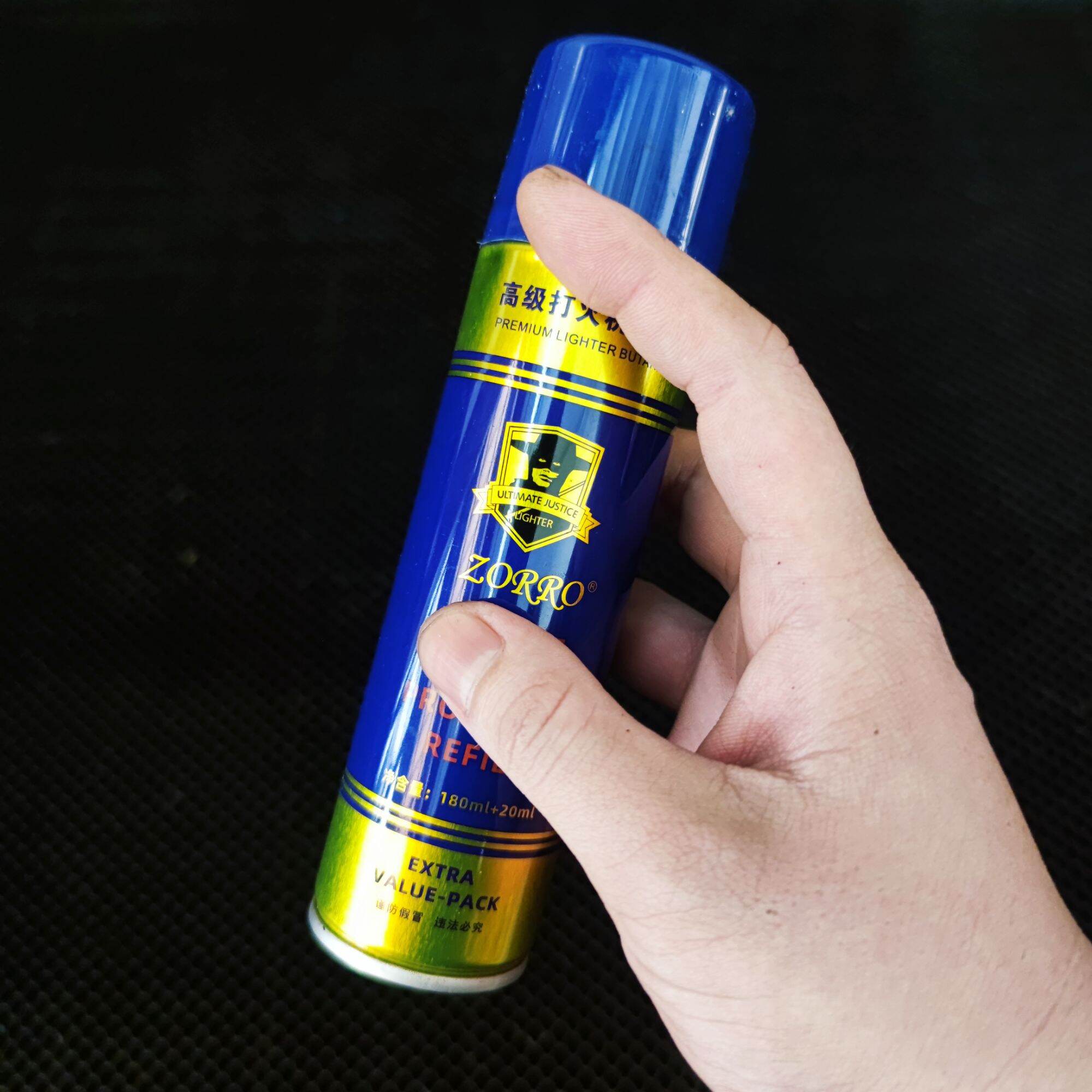 Chai Gas Bơm Bật Lửa Zorro Clipper chính hãng dễ sử dụng có sẵn đầu bơm