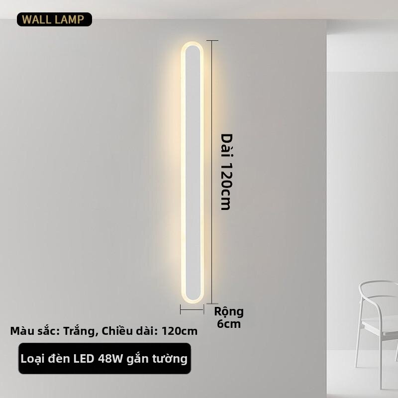 Đèn tường LED sáng tạo tối giản hiện đại cho phòng ngủ và phòng khách