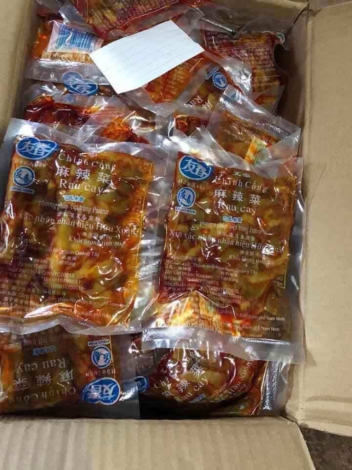 1 thùng Củ cay Trung Quốc 90 gói nhỏ