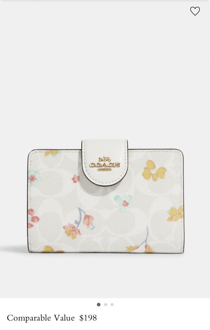 Ví c🅾️ac.h 💥 medium corner zip wallet siêu sang