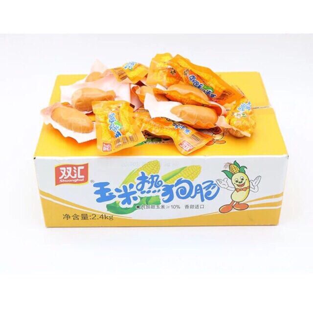 1 chiếc xúc xích ngô thơm ngon