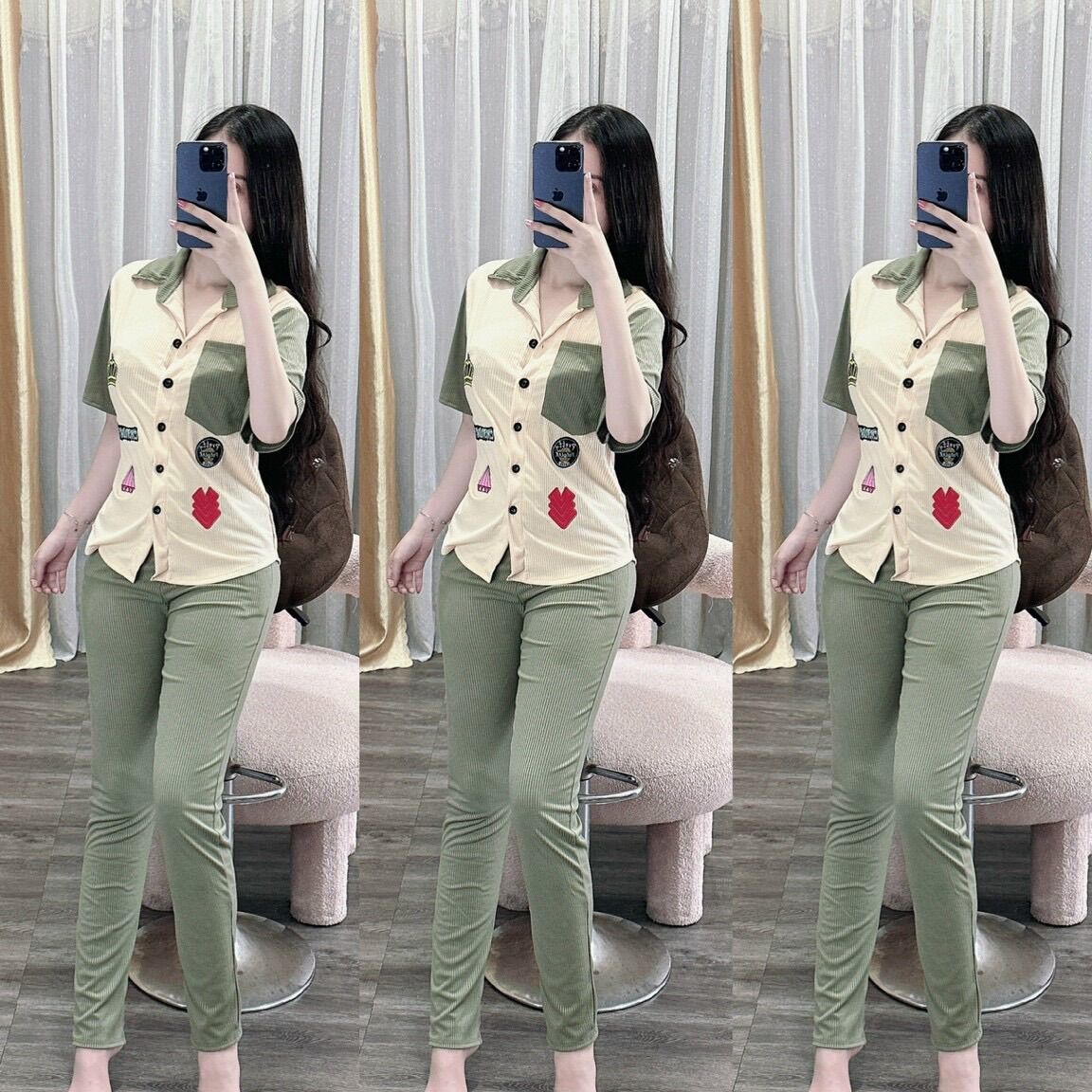 Set sơmi kiểu