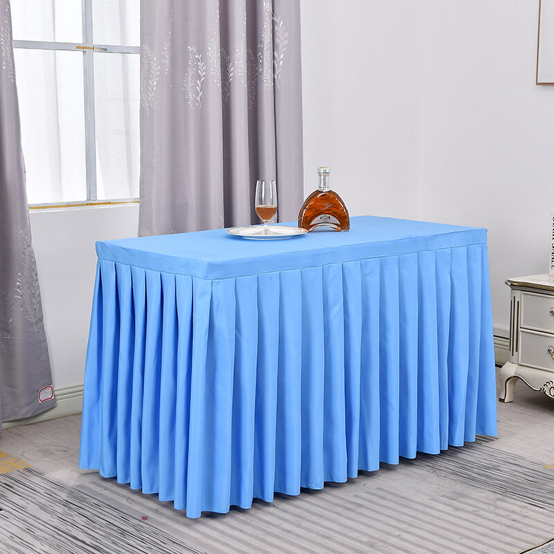 Bàn Tập Hội Nghị Khăn Trải Bàn Hình Chữ Nhật Màu Đỏ Hiện Đại Đơn Giản Bàn Dài Sự Kiện Bàn Triển Lãm Hoạt Động Thảm