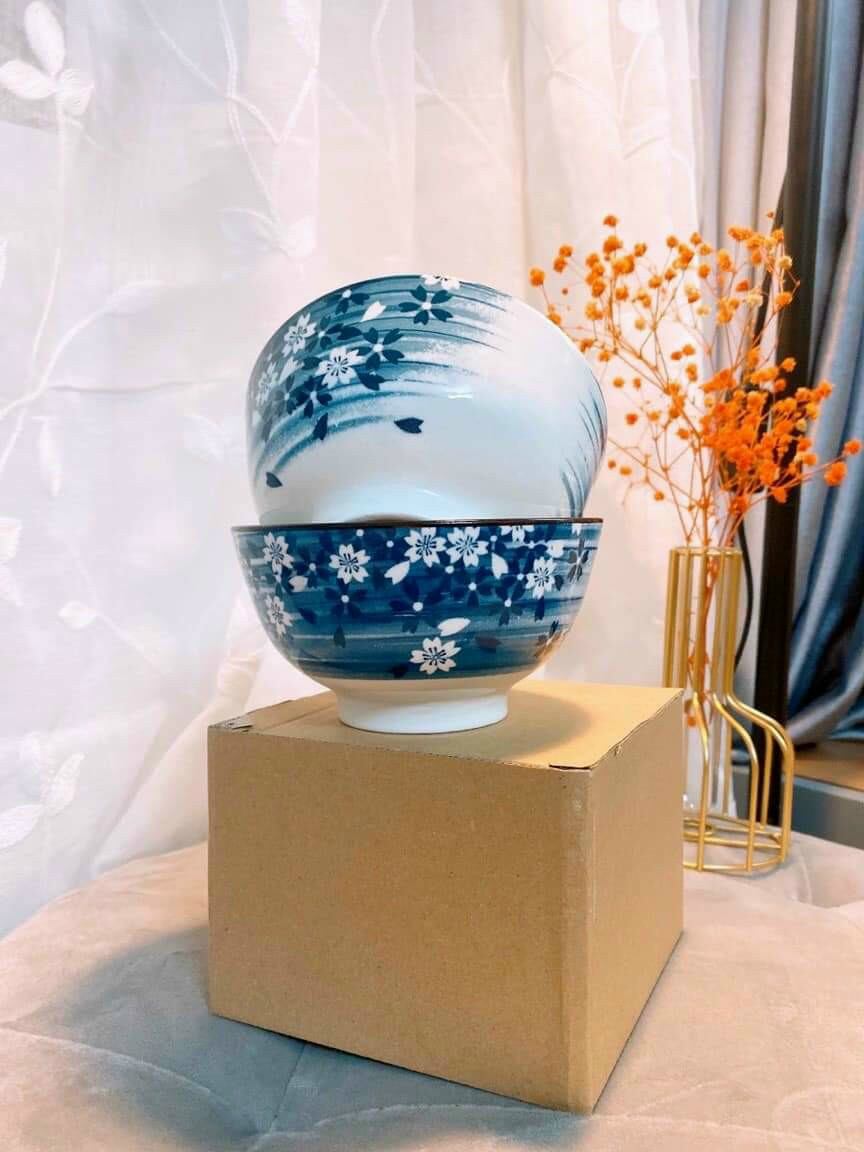 Chén hoa cổ điển set 10 cái