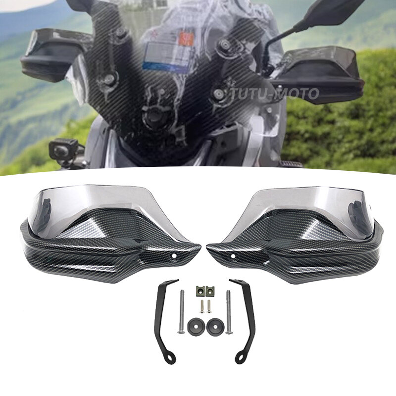 Xe Máy Handguards Lá Chắn Kính Chắn Gió Bảo Vệ Cho Loncin Voge 650 500 Ds 500r 650ds 500ds Nhựa ABS Chất Lượng Cao Bảo Vệ Bền Đẹp