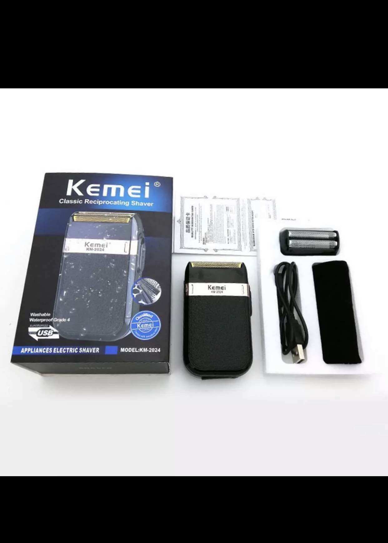 Máy Cạo Râu KM-2024 #kemei