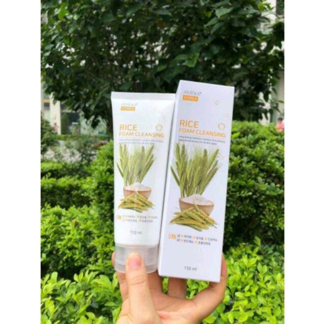 Sữa rửa mặt Amisilk Korea giúp làm sạch da, sáng da (Lọ 150ml)
