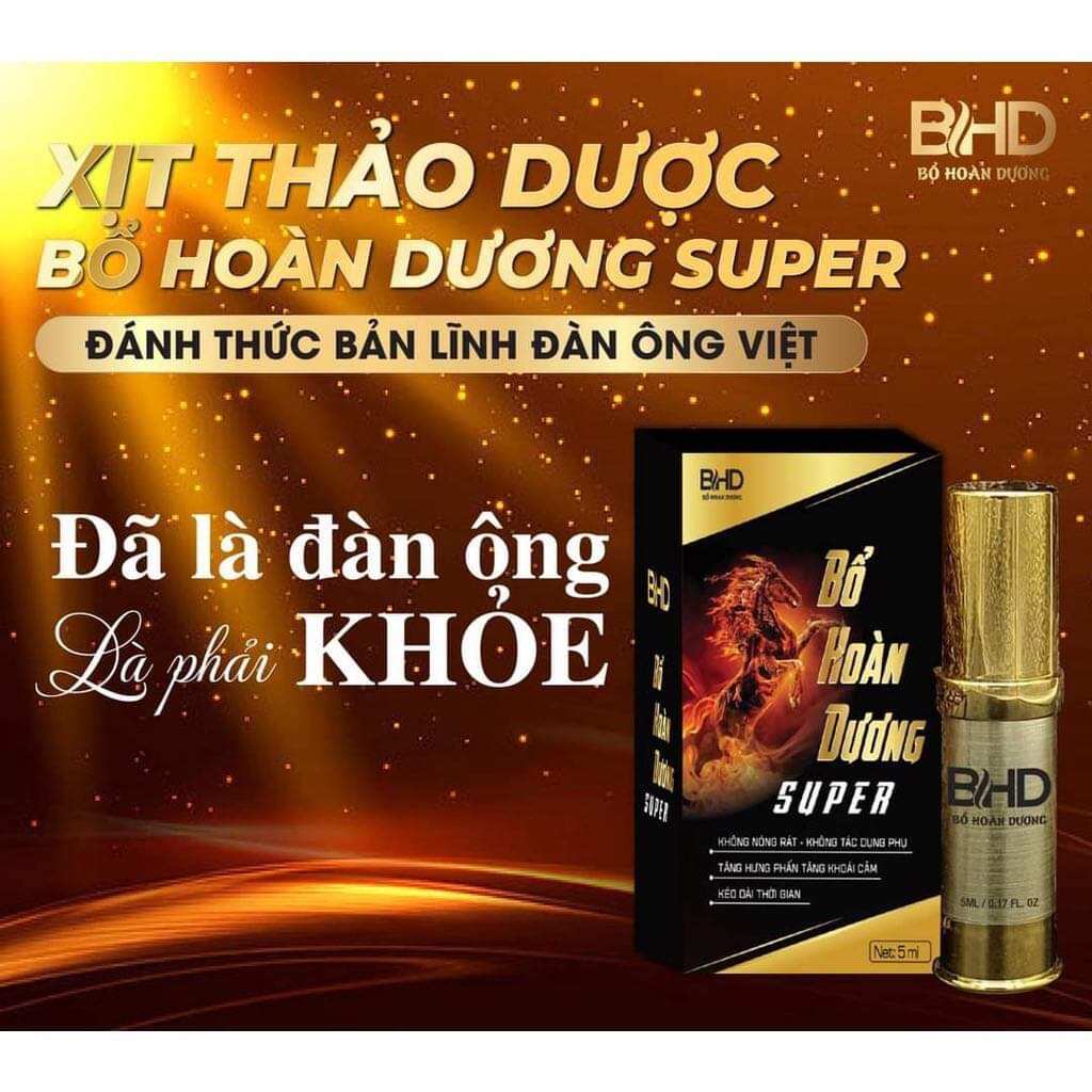 XỊT THẢO DƯỢC BHD SUPER ( CHE TÊN SP)