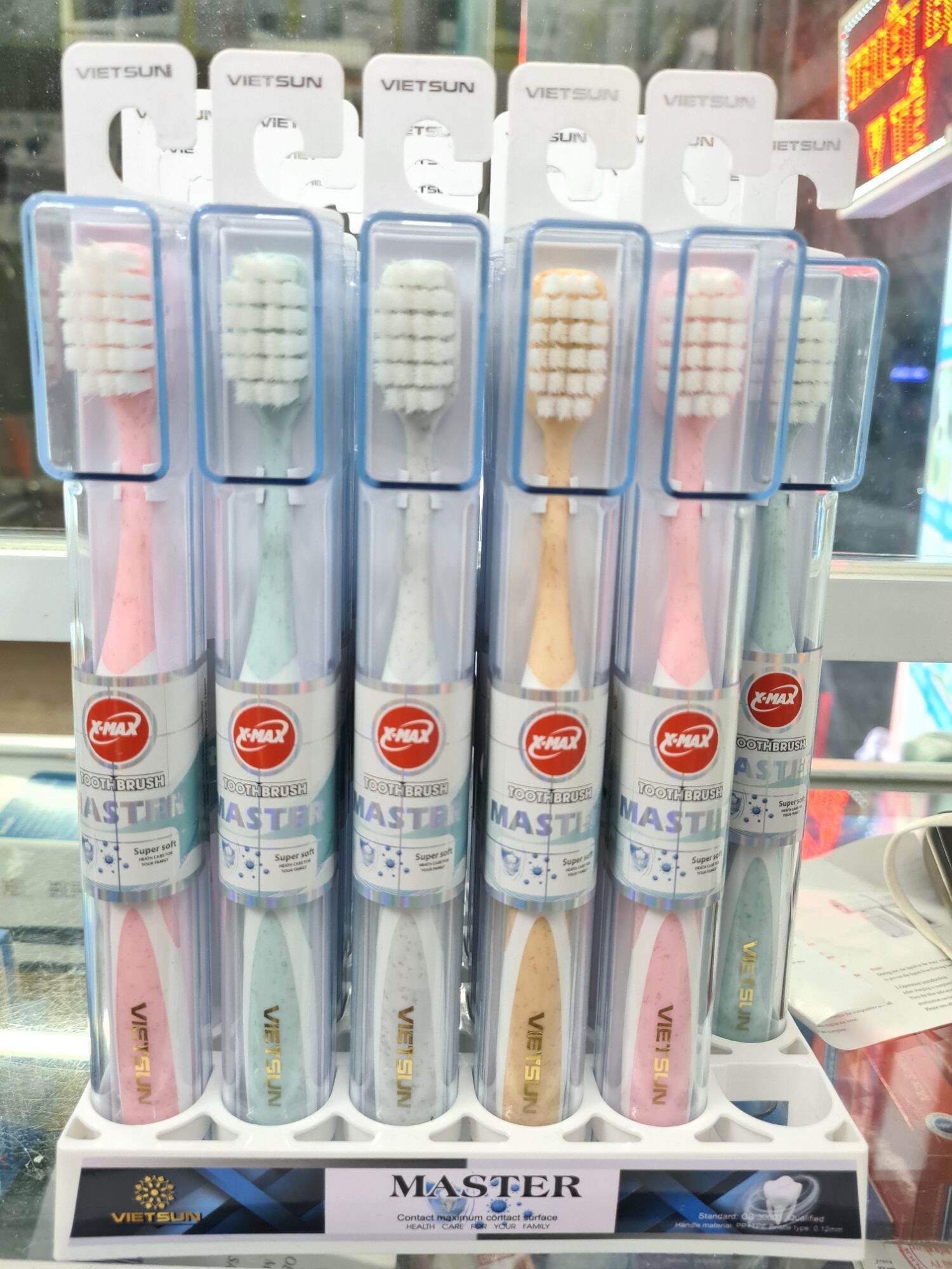 COMBO 2 chiếc Bàn chải hộp đánh răng Master Vietsun