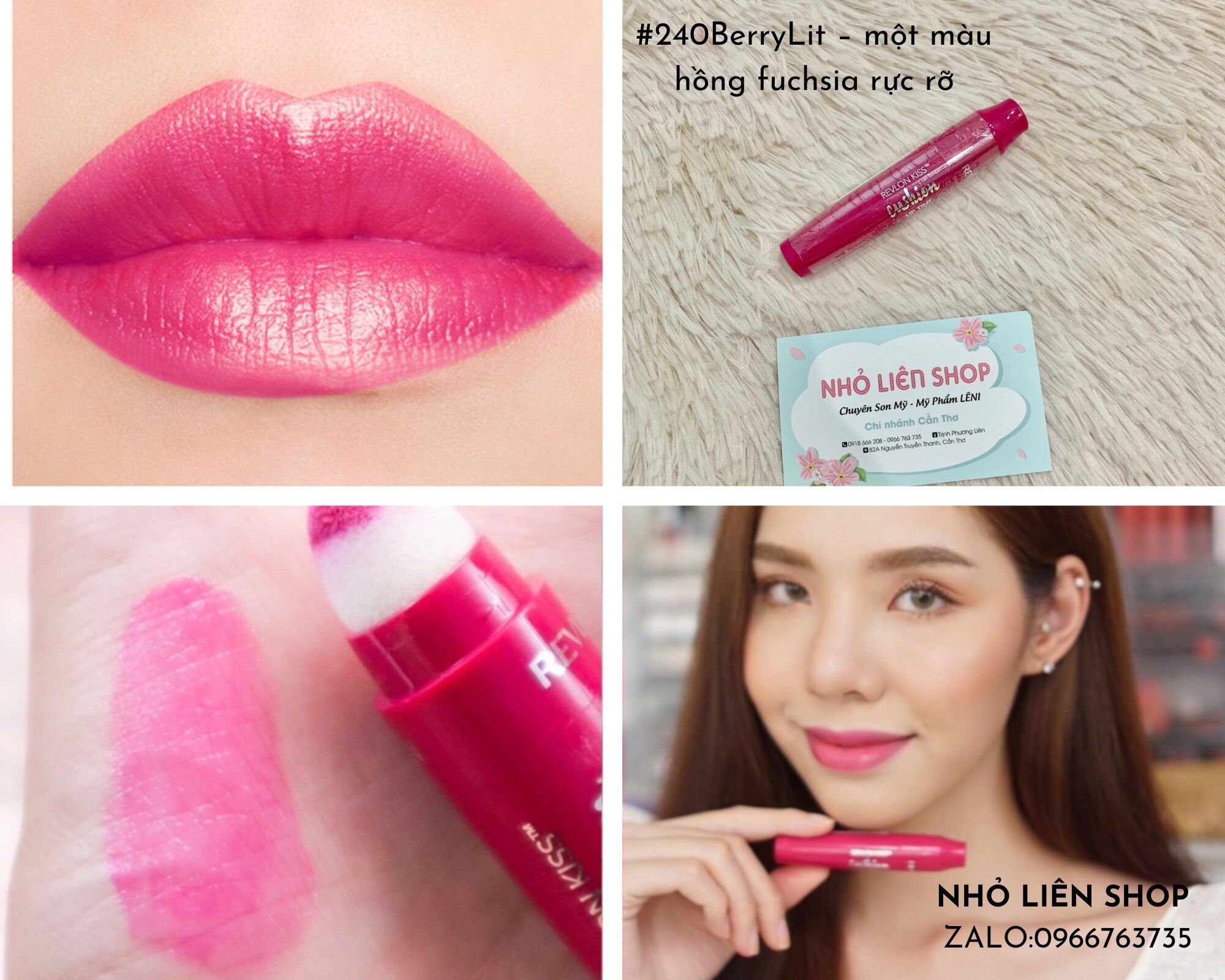 REVLON KIS CUSHION LIP TINT LIPSTICK