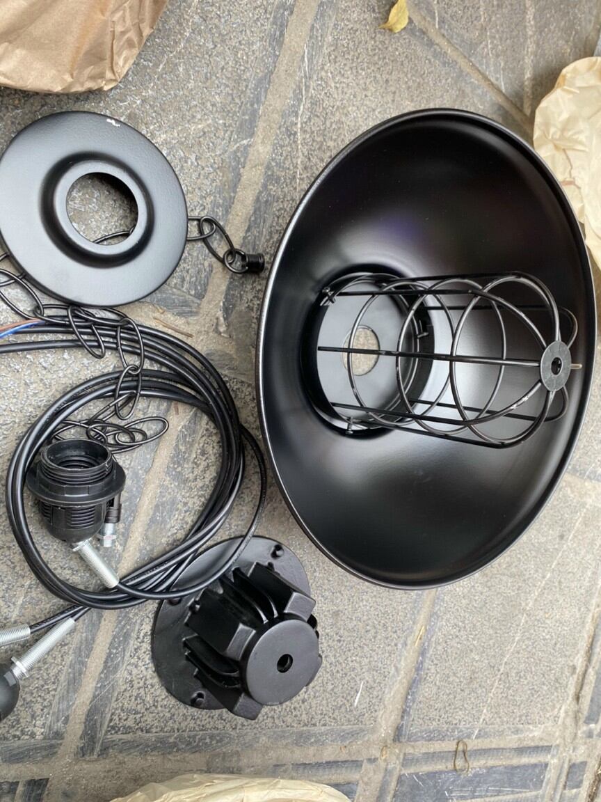 Chao thả trần tân cổ d330mm