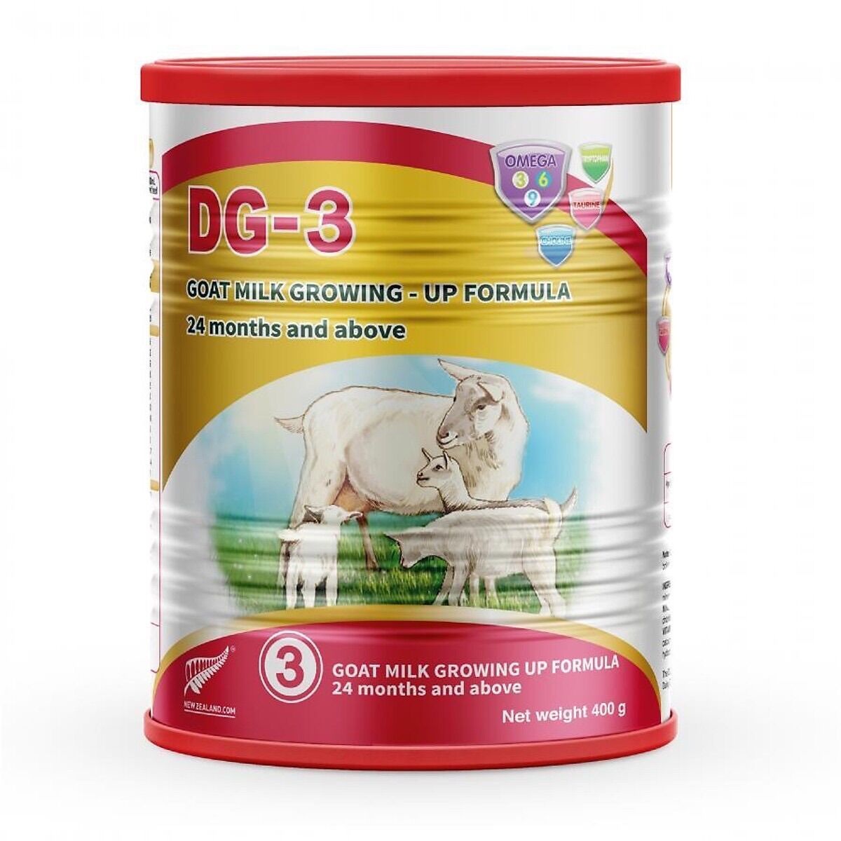 Combo 4 lon sữa dê DG-3 400g